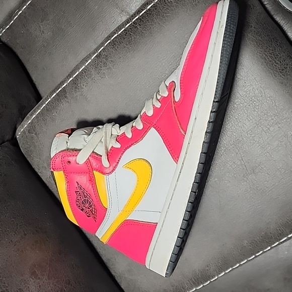 Nike Air Jordan 1 Fusion Red Size 10 - Picture 3 of 9